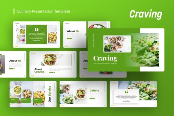 Craving Culinary: A Versatile Presentation Template