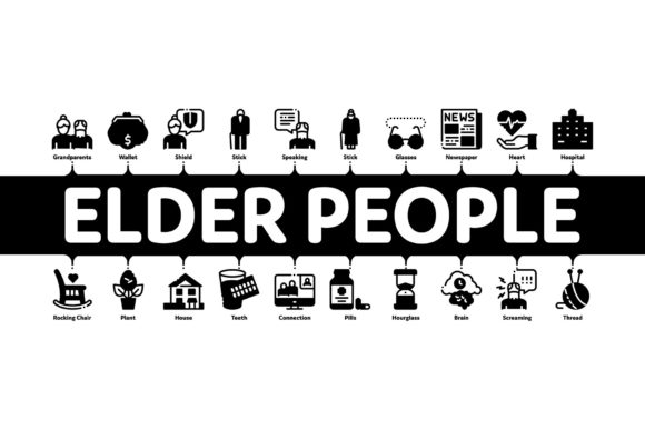 Elder People Pensioner Minimal: Strategic Visual Communication for the Silver Economy