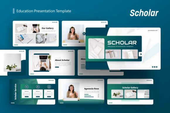 Elevating Professional Storytelling with the Scholar Education Presentation Template