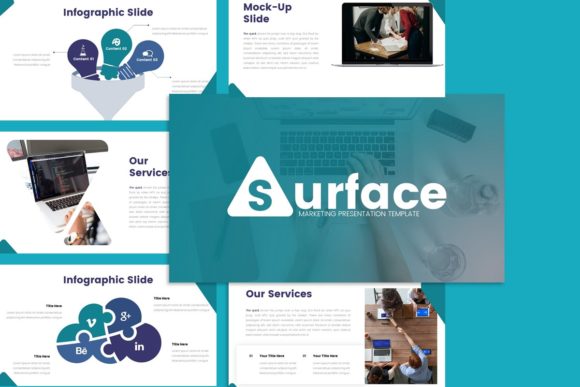 Elevating Visual Communication: A Comprehensive Guide to the Surface Marketing Presentation Template