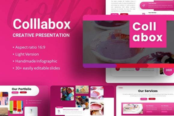 Elevating Visual Storytelling: Why Presentation Template - Collabox Matters in Modern Business Communication