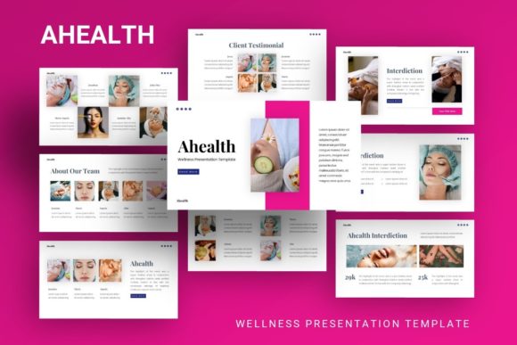 Elevating Wellness Narratives: Why the Ahealth Presentation Template Matters in Modern Business Communication