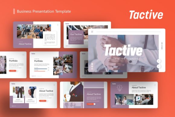 Evaluating the Tactive Business Presentation Template for Professional Use