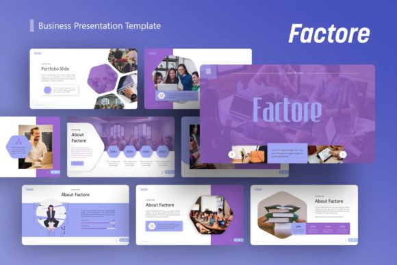 Factore Business Presentation Template Guide