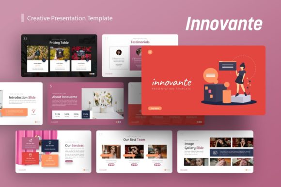 Innovante Creative Presentation Template Guide