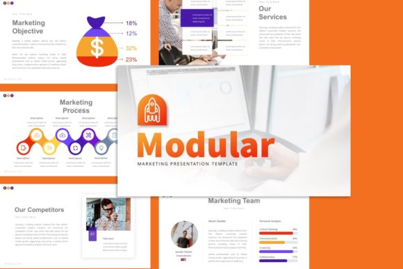 Modular Marketing Presentation Template Guide