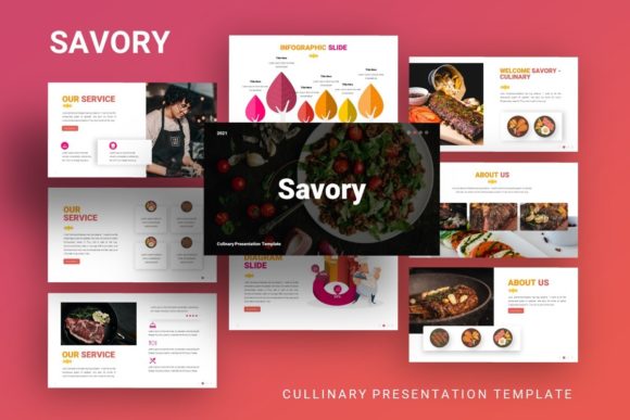 Presentation Template - Savory: A Practical Asset for Visual Communication Workflows