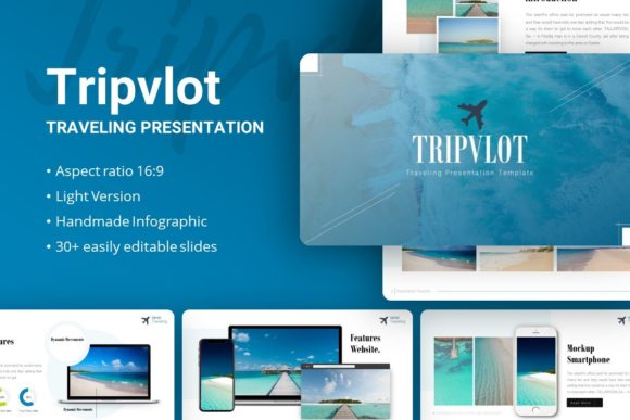 Tripvlot Presentation Template: Design Made Simple