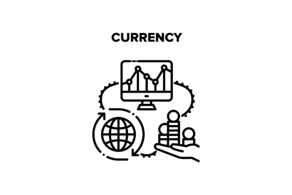 Understanding and Utilizing Currency Money Vector Black Illustration