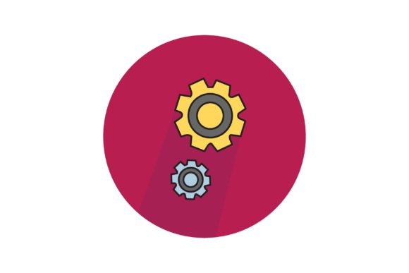 Unlock Creativity with Flat Icon - Business Setting